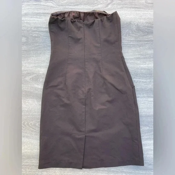 The Limited Strapless Dress, brown - Picture 2 of 4